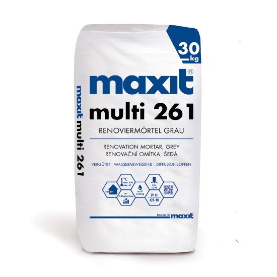 maxit multi 261 Renovierungsputz 30kg für den Außen- und Innenbereich