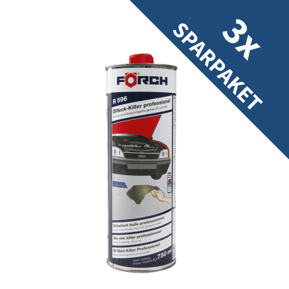 3x Förch Ölfleck-Killer Professional R596 – Effiziente Entfernung von ...