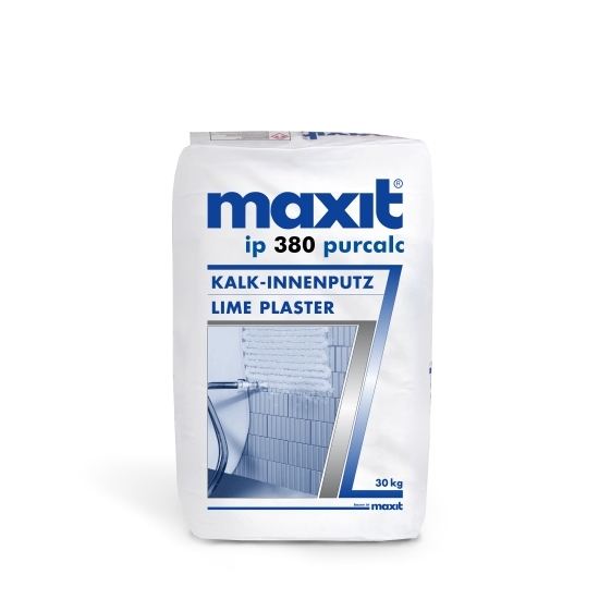 maxit ip 380 purcalc 30kg - der filzbare und anstrichfähige natürliche Kalkputz