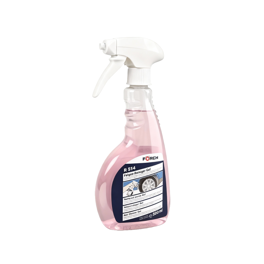 FÖRCH Felgenreiniger Gel R514 500 ml – Materialschonende Tiefenreinigung für Alu- & Stahlfelgen