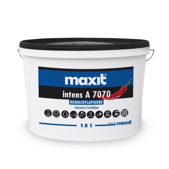 maxit intens Fassadenfarbe A-15 Liter Eimer