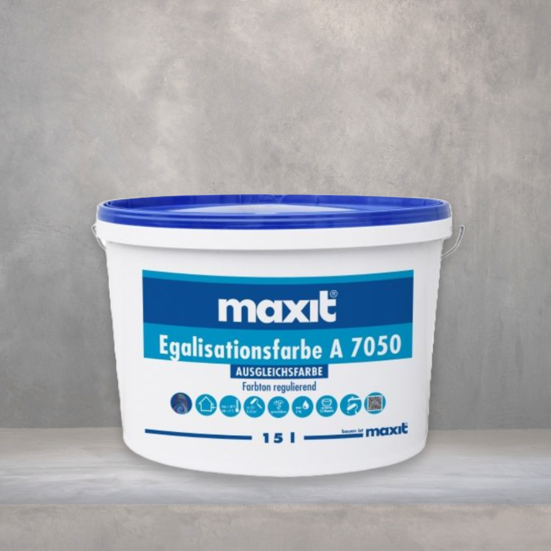 maxit color Egalisationsfarbe A 7050 Ausgleichsfarbe-15 Liter Eimer maxit color Egalisationsfarbe A 7050 Ausgleichsfarbe-15 Liter Eimer