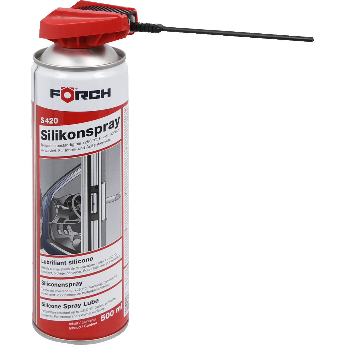 6x FRCH Silikonspray S420 Hochleistungs-Gleitmittel & Kunststoffpflege | bis 250 C, wasserabweisend, fr Auto, Haushalt & Industrie | 6 Stck | 6530 1500.2 6x FRCH Silikonspray S420 Hochleistungs-Gleitmittel & Kunststoffpflege | bis 250 C, wasserabweisend, fr Auto, Haushalt & Industrie | 6 Stck | 6530 1500.2