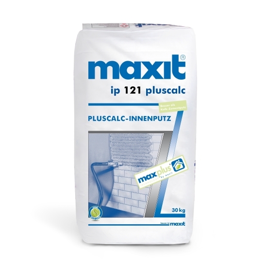 maxit ip 121 pluscalc 30kg Innenputz, extrem spannungsarm, mineralisch für den Innenbereich