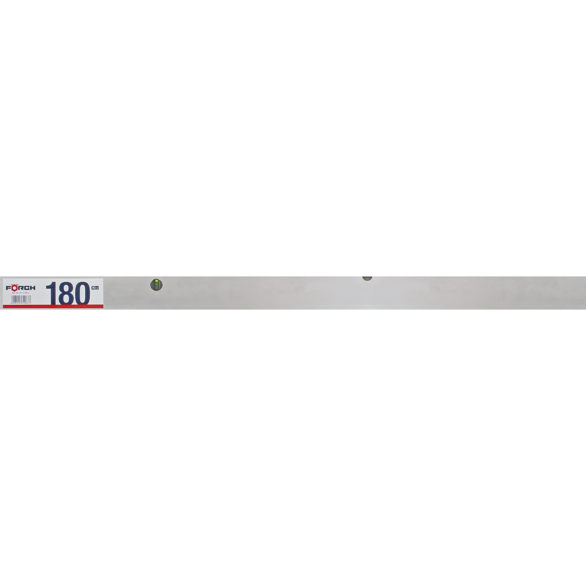 Richtscheit 180 cm mit 2 Libellen – Aluminium Wasserwaage, Vertikal & Horizontal, stabiles Hohlprofil, Bau- & Montagehilfe