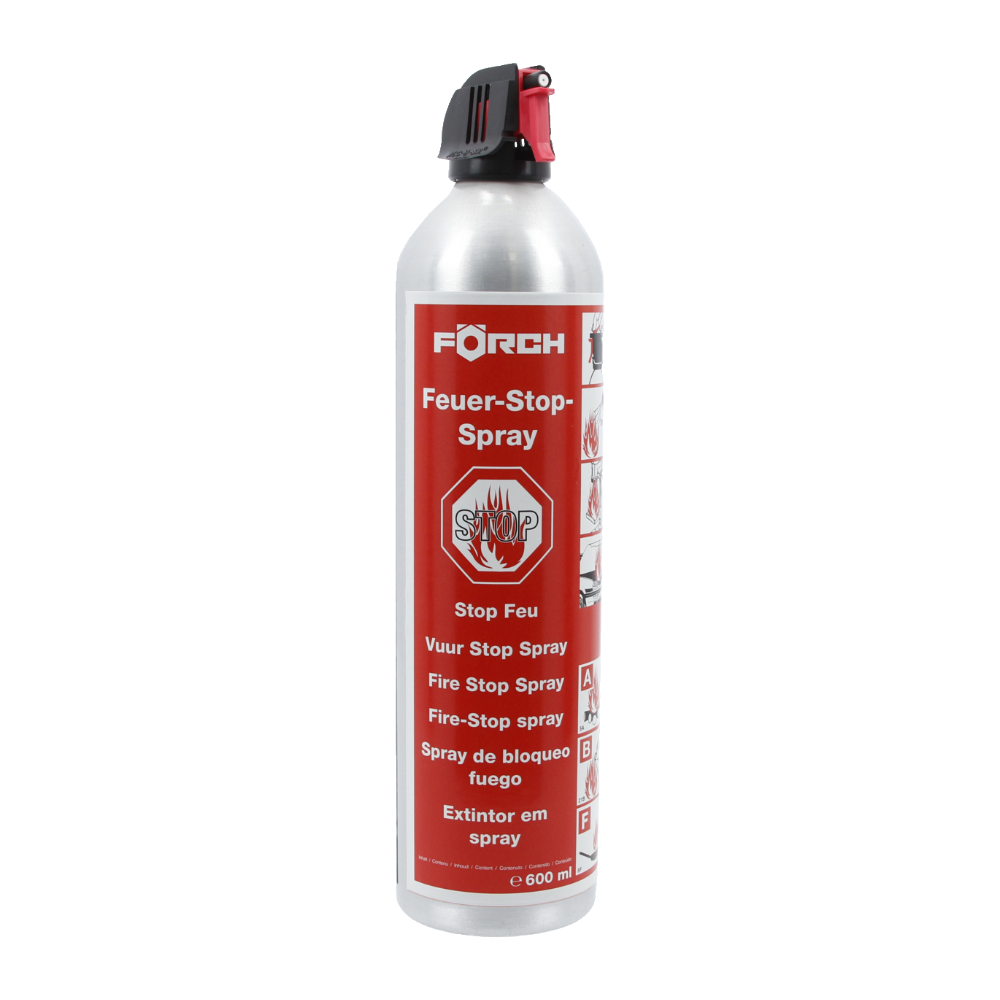 Feuerstop Spray – handlicher Schaumlöscher für Brandklassen A, B & F | ohne Wartung, ideal für Küche, Auto, Camping & Haushalt