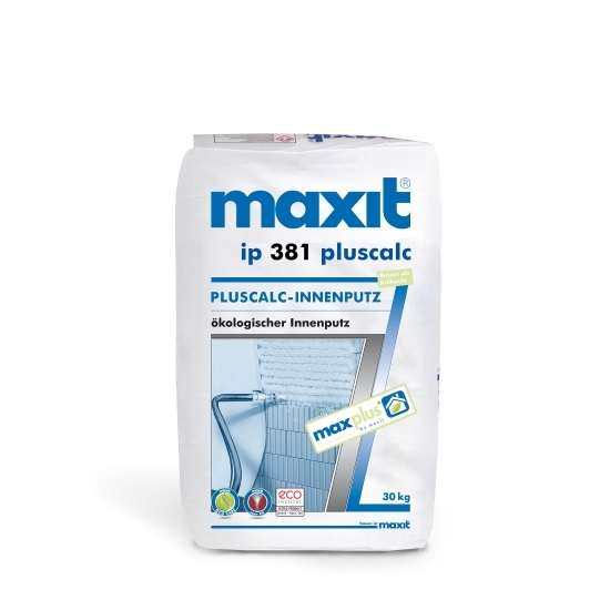 maxit ip 381 pluscalc Innenputz 30 kg, gegen Schimmel für ein gesünderes Wohnen maxit ip 381 pluscalc Innenputz 30 kg, gegen Schimmel für ein gesünderes Wohnen