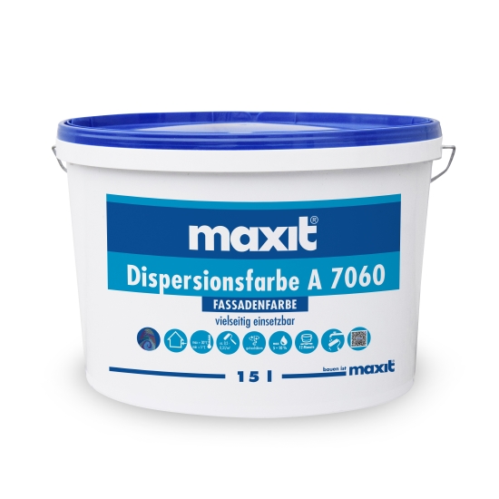 maxit Dispersionsfarbe A 7060 Fassadenfarbe-15 Liter Eimer