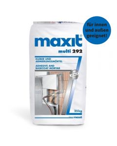 maxit multi 292 Kleber- und Armierungsmörtel 25 kg, faserverstärkt für noch besseren Halt